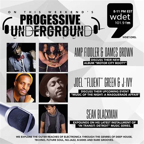 The Progressive Underground Show 189 feat. Amp Fiddler, Dames Brown ...