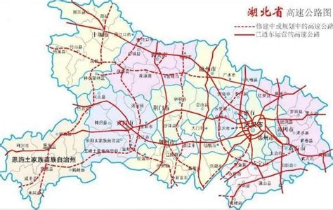湖北省高速公路规划图将兴建荆门至监利高速公路_襄河茶馆_江汉热线