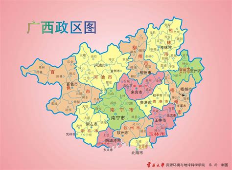 广东广西地图全图,两广,广东广西(第4页)_大山谷图库