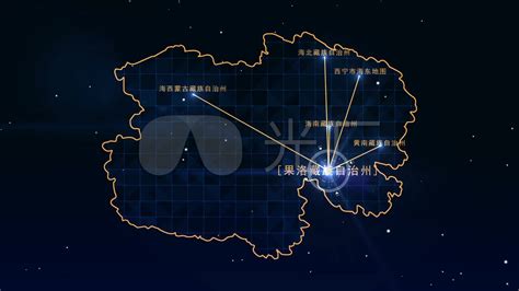 中国34省区高清3D地图-青海_青海地图_初高中地理网