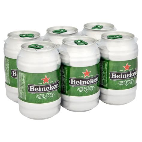 喜力Heineken大瓶装啤酒500ml*12瓶/箱 整箱装新老包装随机发放 | 伊范儿时尚