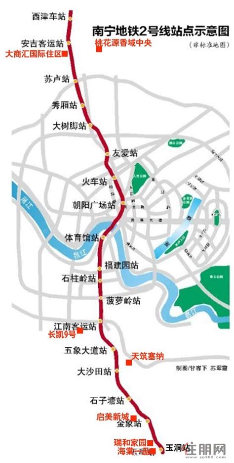 南宁轨道交通6号线一期工程拟设21个站，车站拟命名方案向社会公示-广西新闻网