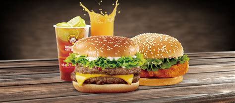 经典主食-汉堡包连锁加盟店-汉堡奶茶店加盟品牌-快乐星汉堡加盟唯一官网