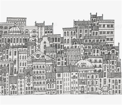 中性笔手绘世界名城——巴黎、神户、休斯顿|纯艺术|钢笔画|FlyWen城市手绘 - 原创作品 - 站酷 (ZCOOL)