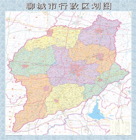 新版《聊城市行政区划图》正式出版使用|聊城市行政区划图|聊城市|居民点_新浪新闻