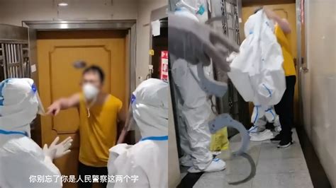 深圳一男子躲家10天拒绝做核酸：封条撕裂，警察上门拒不配合_手机新浪网