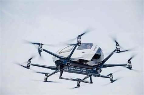 亿航CEO：EHang 184载人无人机顺利完成多项测试 - 无人机 - 航空圈——航空信息、大数据平台