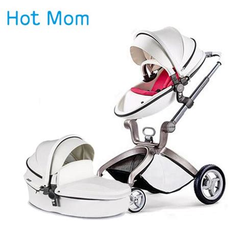 Aliexpress.com : Buy Hotmom baby stroller Eco leather 2 in 1 B 3 in 1 B ...