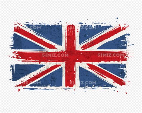 矢量怀旧英国国旗图片素材免费下载 - 觅知网