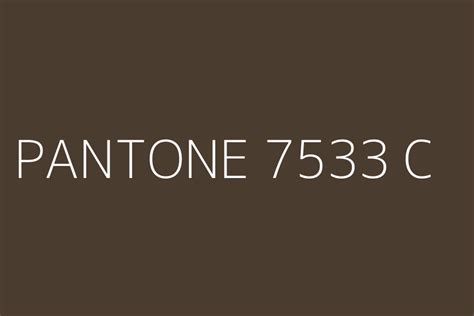 PANTONE 7533 C Color HEX code