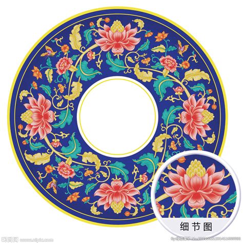 中国传统纹样 ·莲花纹