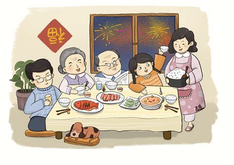 一家人新年吃年夜饭夹菜高清图片下载-正版图片500811806-摄图网