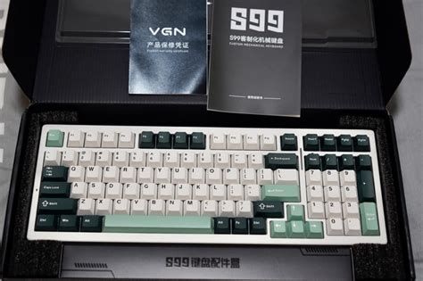 VGN键盘 VGN S99 99键 2.4G蓝牙 多模无线机械键盘 远山蓝 阿尼亚轴 RGB多少钱-聚超值