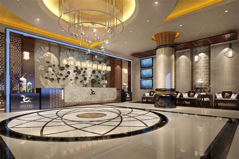 建筑表现·中式酒店包厢|空间|室内设计|小王设计 - 原创作品 - 站酷 (ZCOOL)
