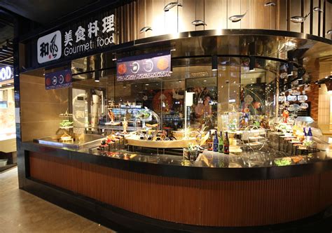 日式料理店丨日式餐饮门头，大堂，卡座_超美效果图小姐姐-站酷ZCOOL