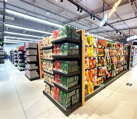 超市大空间画面超市货架超市内景超市商品图片下载 - 觅知网