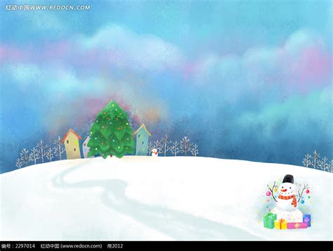 下雪的圣诞节素材图片免费下载-千库网