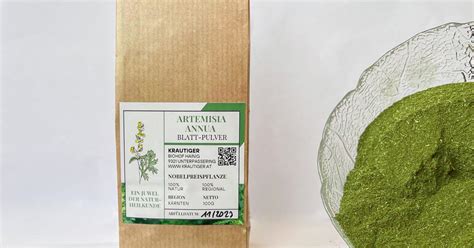 Artemisia Annua Blatt-Pulver - Kräuter Shop | Einjähriger Beifuß aus ...