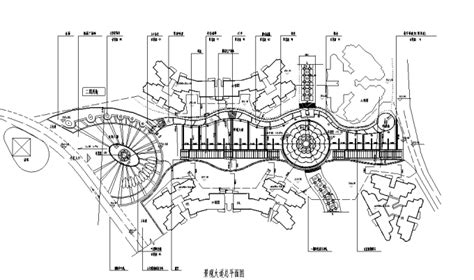 一千平园林景观cad平面_2024年一千平园林景观cad平面资料下载_筑龙学社