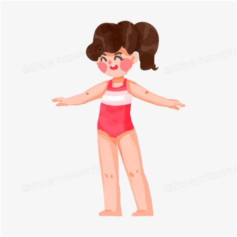 女装泳衣动漫图片