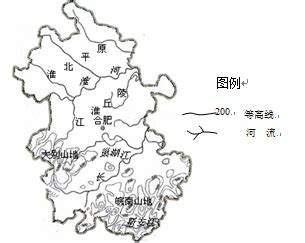 安徽省地形地势图下载(8P)-地图114网