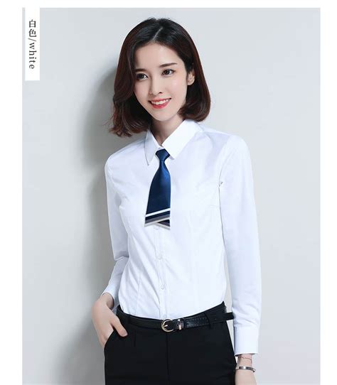女士白色短袖衬衫定制-深圳市曼儒仕高级制服有限公司