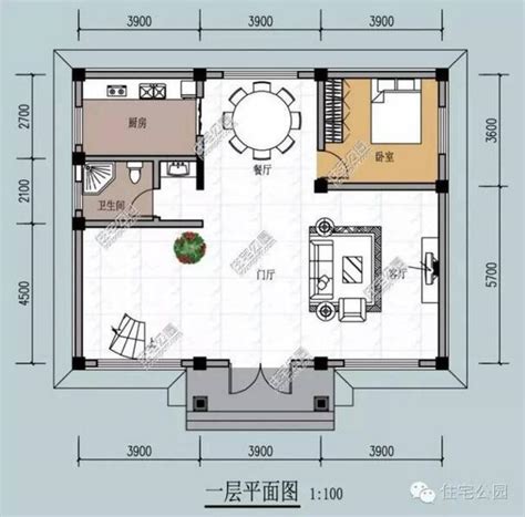 占地144㎡,曲靖轻钢结构自建房户型图