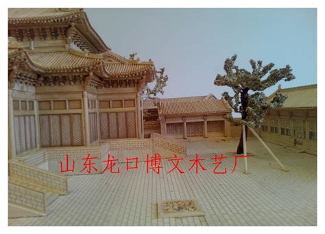 纯手工中国古建筑模型,手工做古建筑模型图纸,手工古建筑模型_大山谷图库