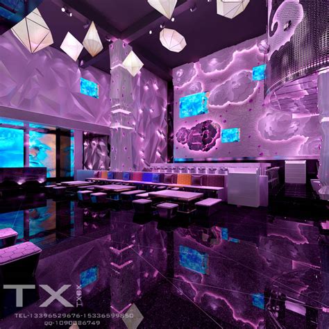 酒吧区、KTV包厢三维空间概念设计_xinLK-站酷ZCOOL
