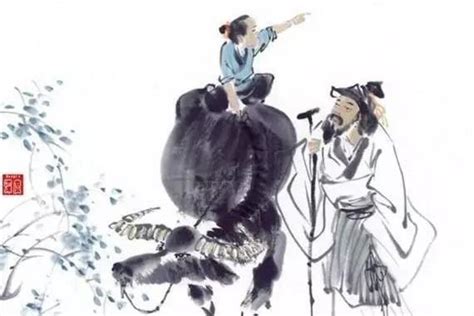 中国风水墨清明节山水牧童骑牛节日插画图片素材下载_psd格式_熊猫办公