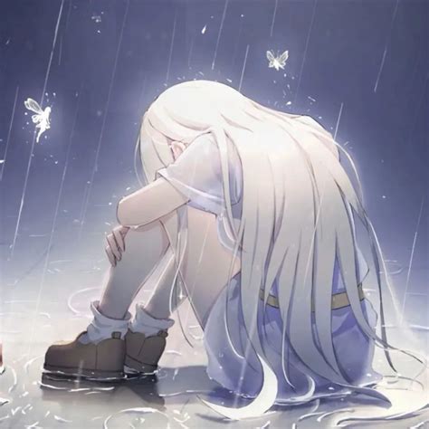头像动漫女生温柔单人