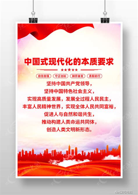 中国式现代化的本质要求党建党政展板图片下载_红动中国