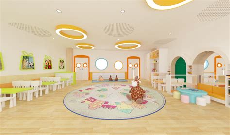 早教托育设计- 爱上这个充满梦幻色彩的托育中心设计_迪莫设计-站酷ZCOOL