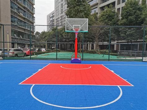 园区新篮球场在向你召唤
