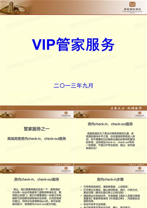vip管家服务PPT模板下载_编号lxvgjxxo_熊猫办公