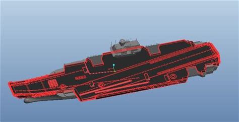 【新航母】乌里扬诺夫斯克号核动力航空母舰3D模型下载_三维模型_STEP模型 - 制造云 | 产品模型
