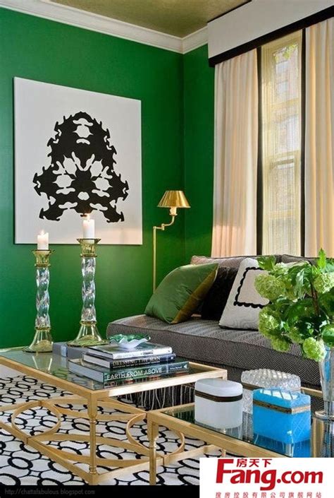 绿色家居墙面漆颜色-房天下装修效果图
