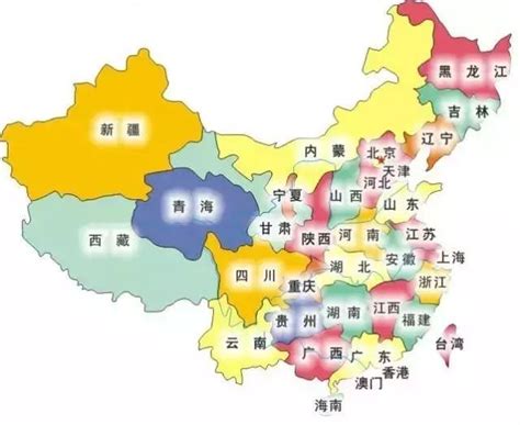 中国旅游城市地图