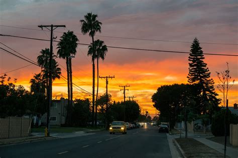 Sunset Street Los Angeles - Free photo on Pixabay