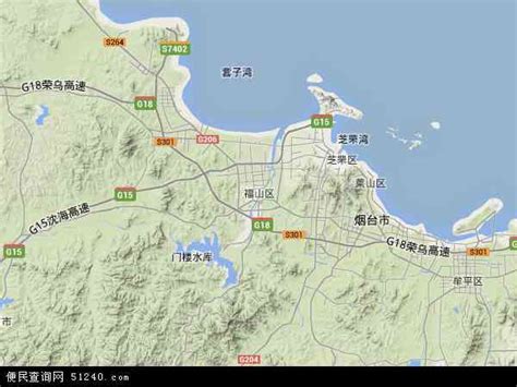 福山区地图 - 福山区卫星地图 - 福山区高清航拍地图