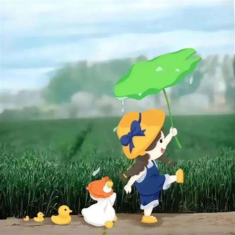 淋成落汤鸡图片