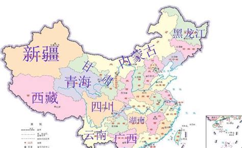 中国面积最大的十个省份排行榜-少数民族自治区上榜(海拔最高)-排行榜123网