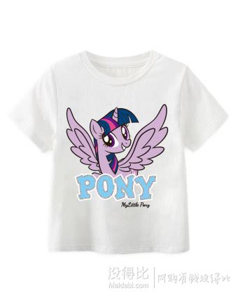 My Little Pony 小马宝莉 女童短袖t恤 ￥45.18 - 天猫 | 逛丢 | 实时同步全网折扣