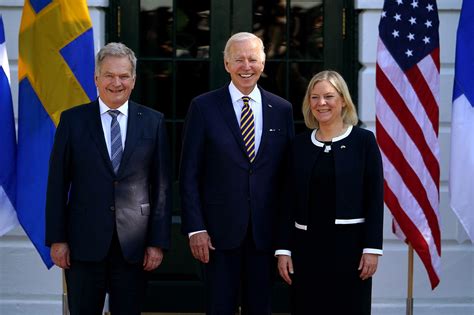 快讯！美媒：正式向北约提交申请后，芬兰瑞典领导人到访白宫与拜登会面