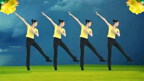 最新流行三步踩广场舞《黄玫瑰》经典旋律，曼妙舞姿，美极了_腾讯视频