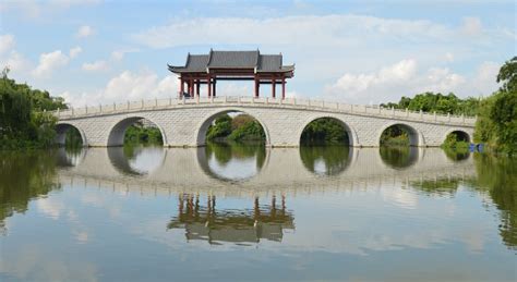 麻涌镇华阳湖国家湿地公园兴华桥——【老百晓集桥】