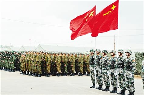 参加上海合作组织“和平使命-2018”演习的中国人民解放军陆军部队抵