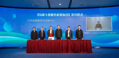 6大涉氢项目签约落地，江苏省氢能技术创新中心在张家港揭牌 - 产业园区 - 氢启未来