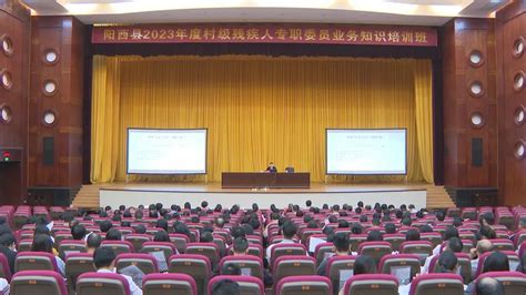 阳西县举办2023年度村级残疾人专职委员业务知识培训班 -阳西县人民政府网站