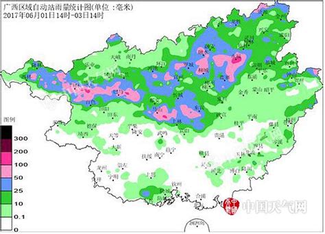 广西年降雨量空间分布数据-气象气候类数据产品-地理国情监测云平台